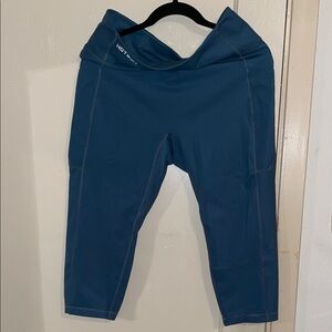 Women's Blue Yoga Pants Workout Pants 2XL